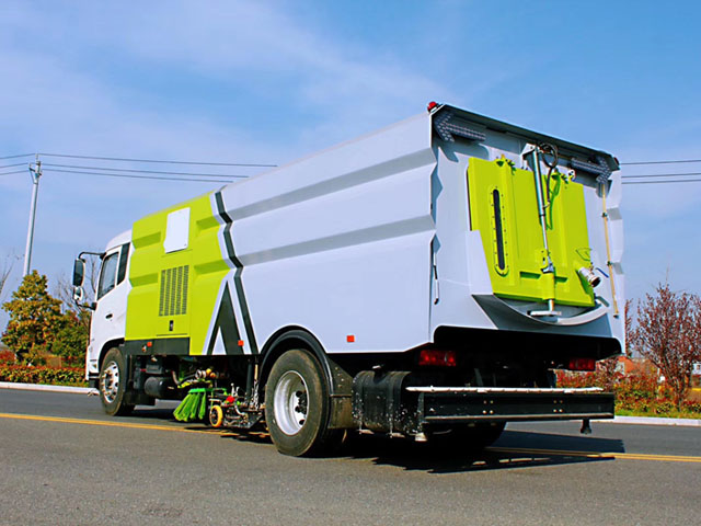 解放J6國(guó)六洗掃車(chē)圖片4